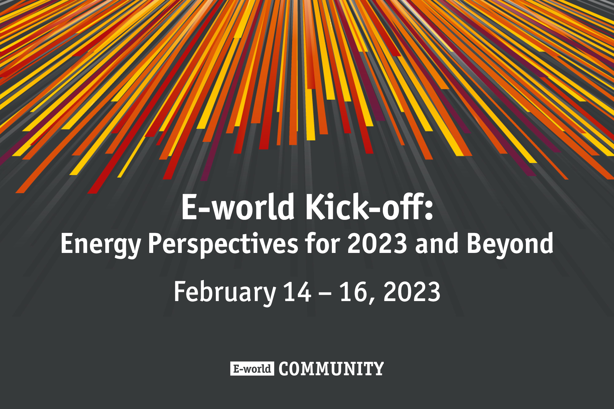 E-world Kick-off Analyzes Energy Perspectives  